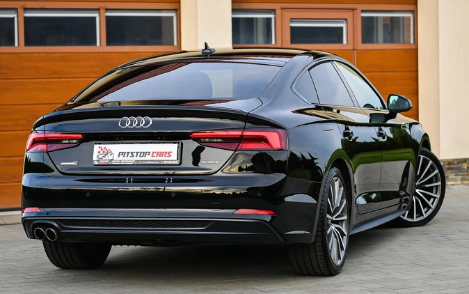 Audi A5 cena 128800 przebieg: 171342, rok produkcji 2018 z Wolbórz małe 704